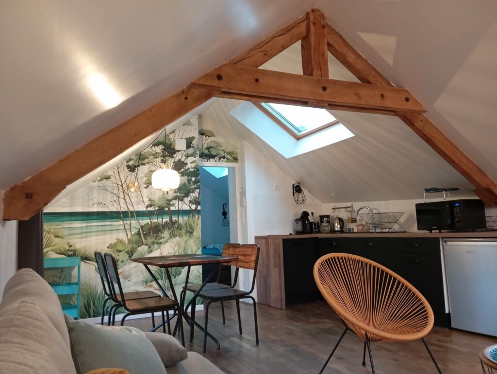 RENOVATION GRENIER LOCATION POUTRE PARQUET 3